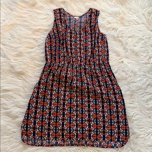 Merona xxl patterned sleeveless dress